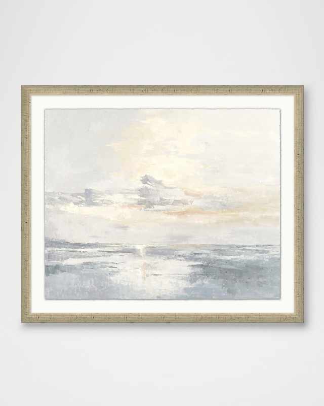 "Bits of Gold 3" Framed Giclee